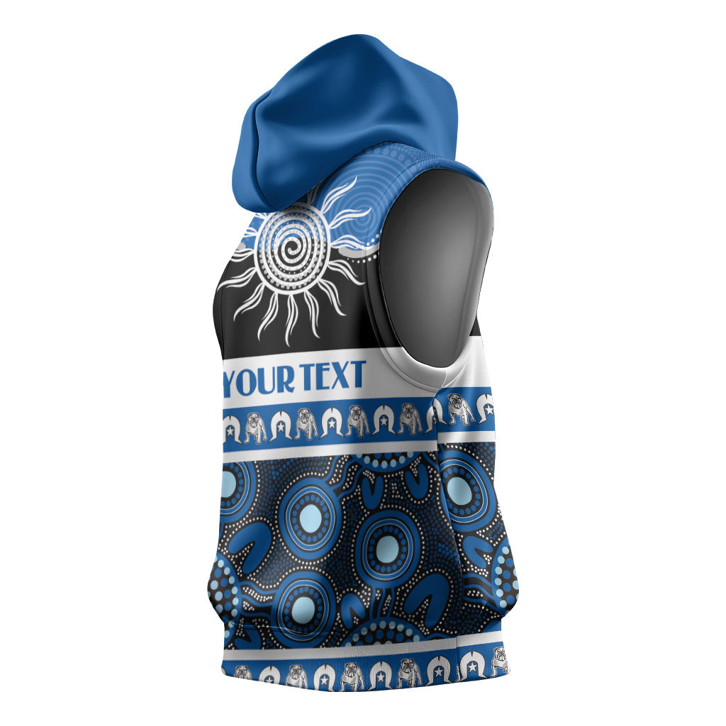 Bulldogs NAIDOC Week Personalised Sleeveless Hoodie Aboriginal Torres Strait Islanders Vibe