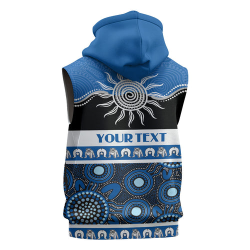 Bulldogs NAIDOC Week Personalised Sleeveless Zip Hoodie Aboriginal Torres Strait Islanders Vibe