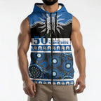 Bulldogs NAIDOC Week Personalised Sleeveless Zip Hoodie Aboriginal Torres Strait Islanders Vibe