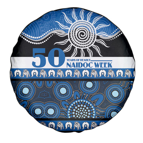 Bulldogs NAIDOC Week Spare Tire Cover Aboriginal Torres Strait Islanders Vibe