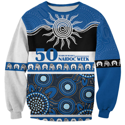 Bulldogs NAIDOC Week Personalised Sweatshirt Aboriginal Torres Strait Islanders Vibe