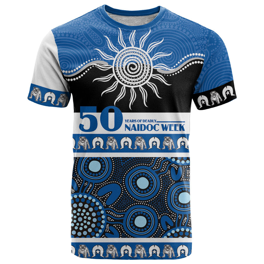 Bulldogs NAIDOC Week Personalised T Shirt Aboriginal Torres Strait Islanders Vibe