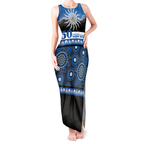 Bulldogs NAIDOC Week Personalised Tank Maxi Dress Aboriginal Torres Strait Islanders Vibe