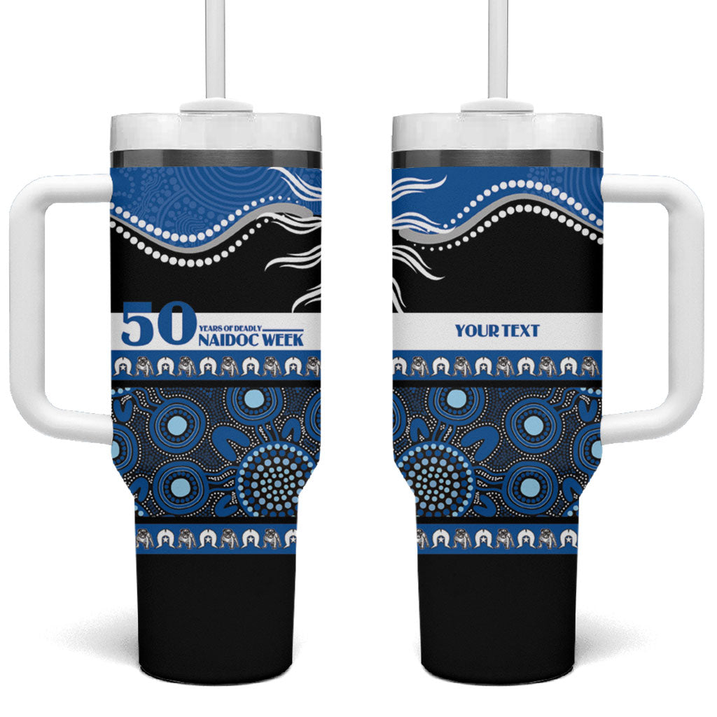 Bulldogs NAIDOC Week Personalised Tumbler With Handle Aboriginal Torres Strait Islanders Vibe