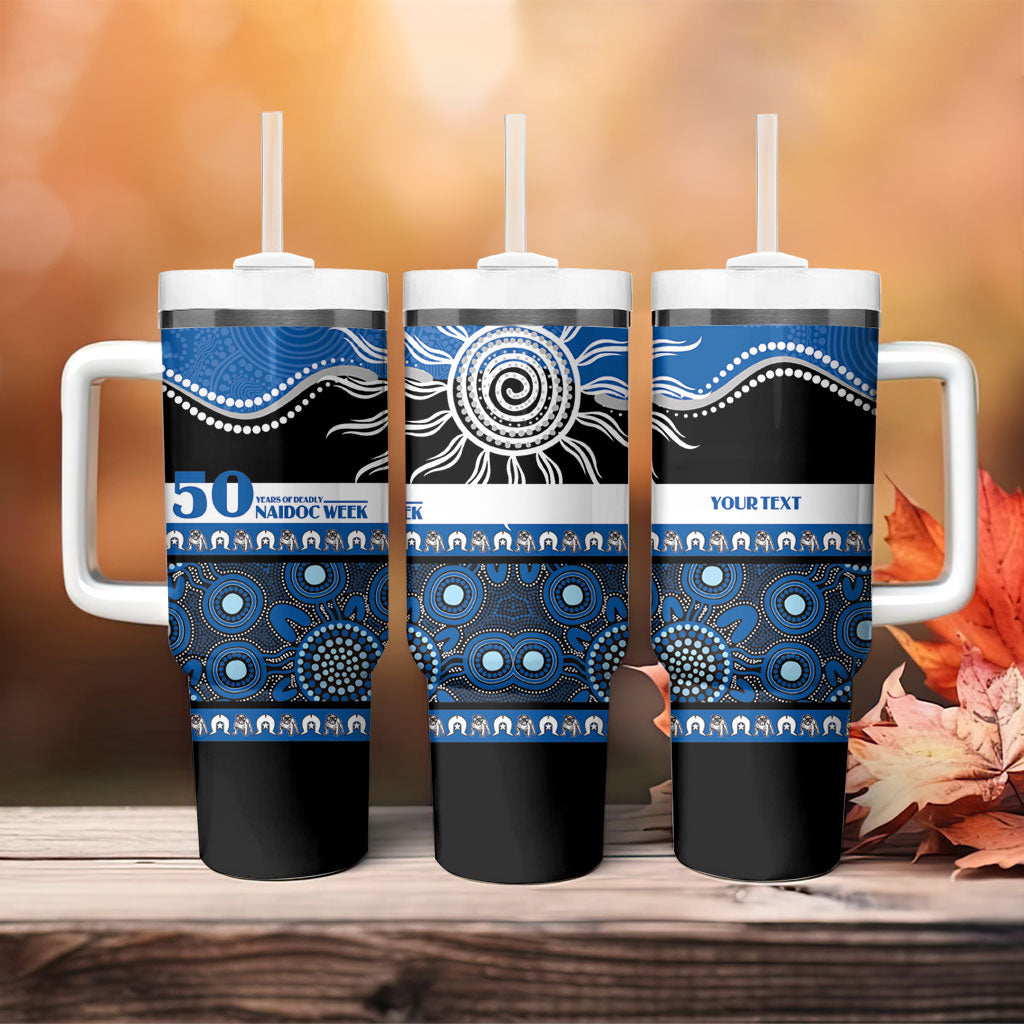 Bulldogs NAIDOC Week Personalised Tumbler With Handle Aboriginal Torres Strait Islanders Vibe