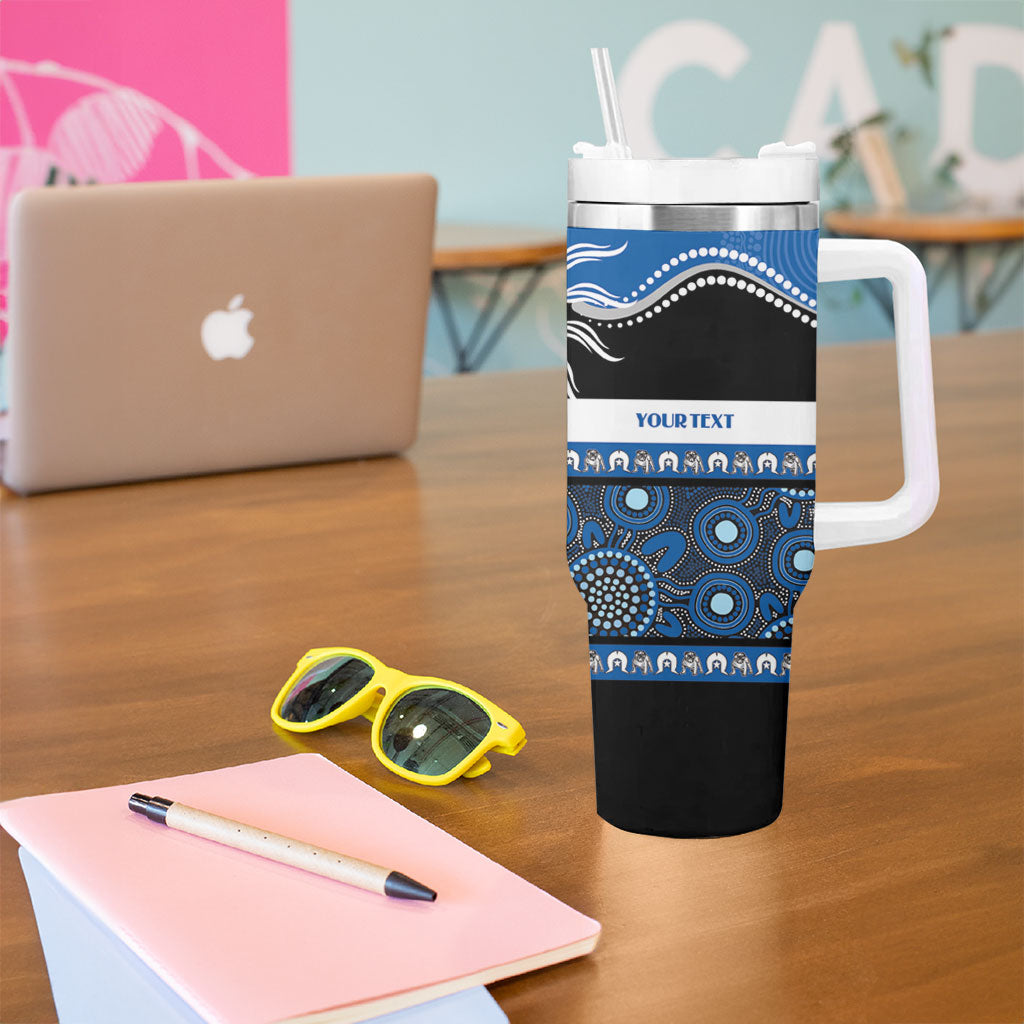 Bulldogs NAIDOC Week Personalised Tumbler With Handle Aboriginal Torres Strait Islanders Vibe