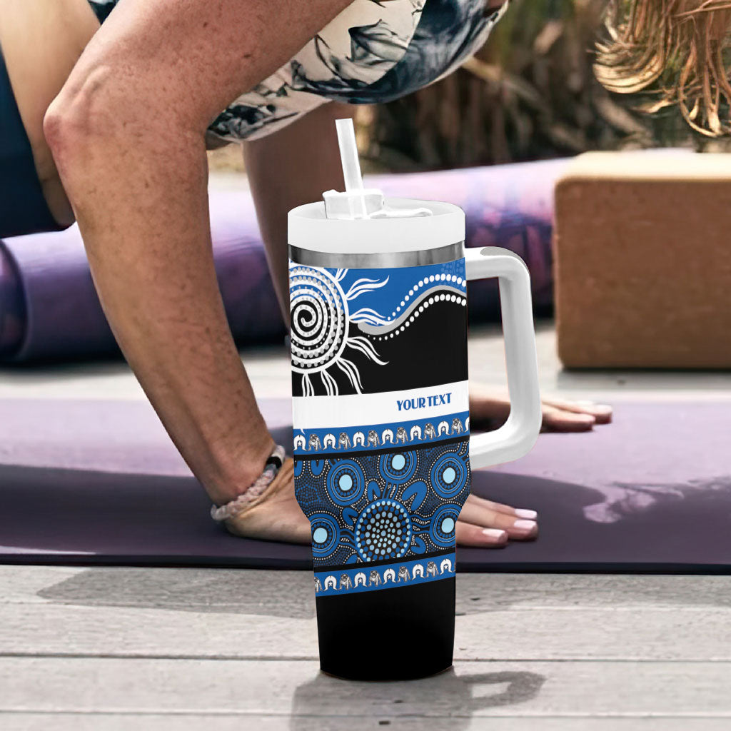 Bulldogs NAIDOC Week Personalised Tumbler With Handle Aboriginal Torres Strait Islanders Vibe