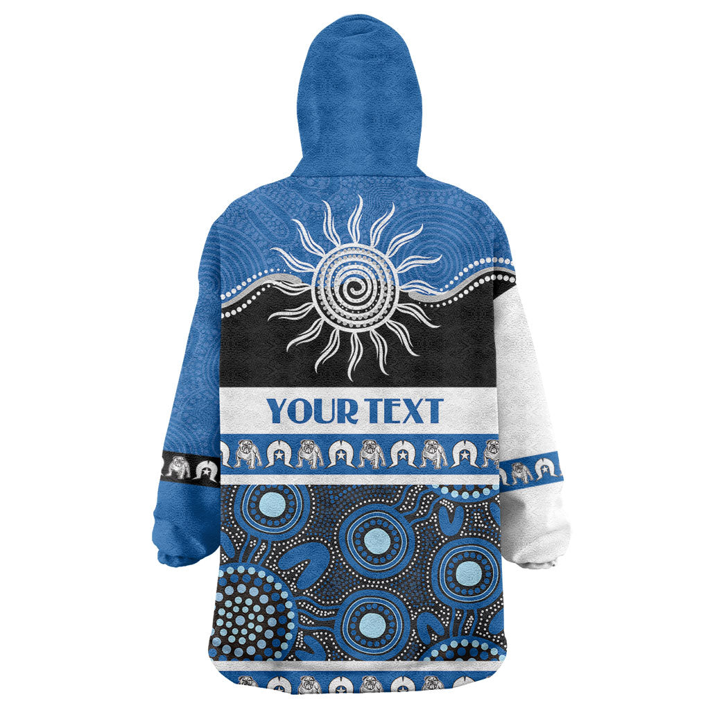 Bulldogs NAIDOC Week Personalised Wearable Blanket Hoodie Aboriginal Torres Strait Islanders Vibe