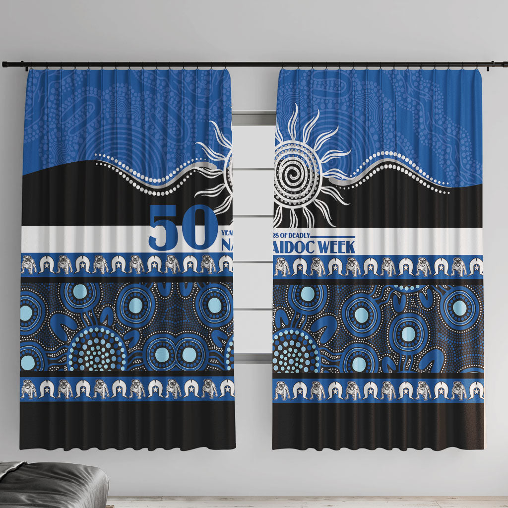 Bulldogs NAIDOC Week Window Curtain Aboriginal Torres Strait Islanders Vibe