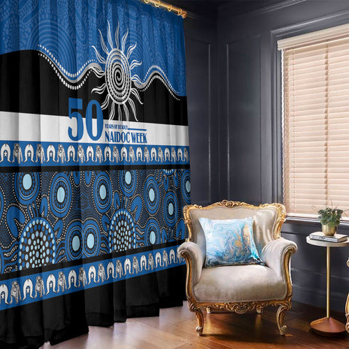 Bulldogs NAIDOC Week Window Curtain Aboriginal Torres Strait Islanders Vibe