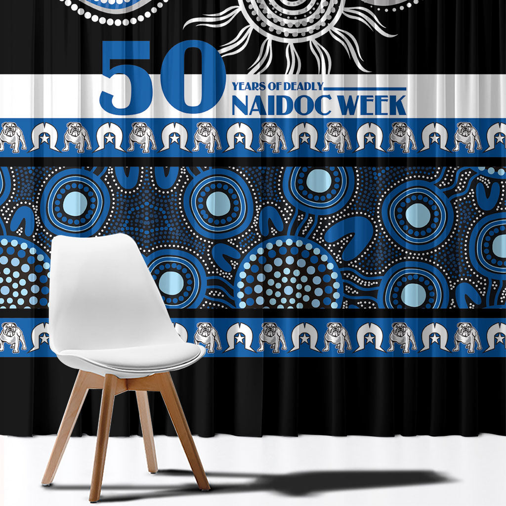 Bulldogs NAIDOC Week Window Curtain Aboriginal Torres Strait Islanders Vibe