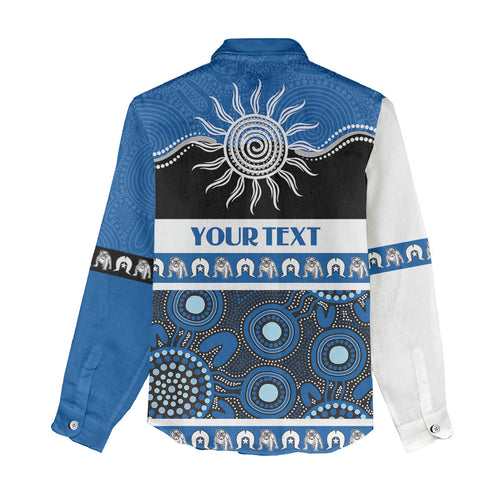 Bulldogs NAIDOC Week Personalised Women Casual Shirt Aboriginal Torres Strait Islanders Vibe