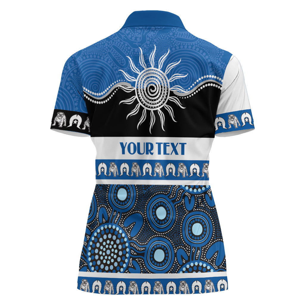 Bulldogs NAIDOC Week Personalised Women Polo Shirt Aboriginal Torres Strait Islanders Vibe