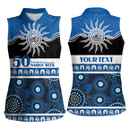 Bulldogs NAIDOC Week Personalised Women Sleeveless Polo Shirt Aboriginal Torres Strait Islanders Vibe