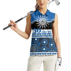 Bulldogs NAIDOC Week Personalised Women Sleeveless Polo Shirt Aboriginal Torres Strait Islanders Vibe