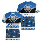 Bulldogs NAIDOC Week Personalised Women V-Neck T-Shirt Aboriginal Torres Strait Islanders Vibe