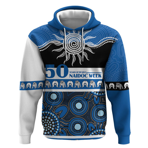 Bulldogs NAIDOC Week Personalised Zip Hoodie Aboriginal Torres Strait Islanders Vibe