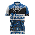 Bulldogs NAIDOC Week Personalised Zipper Polo Shirt Aboriginal Torres Strait Islanders Vibe