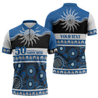 Bulldogs NAIDOC Week Personalised Zipper Polo Shirt Aboriginal Torres Strait Islanders Vibe
