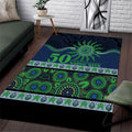 Raiders NAIDOC Week Area Rug Aboriginal Torres Strait Islanders Vibe