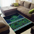 Raiders NAIDOC Week Area Rug Aboriginal Torres Strait Islanders Vibe