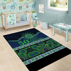 Raiders NAIDOC Week Area Rug Aboriginal Torres Strait Islanders Vibe