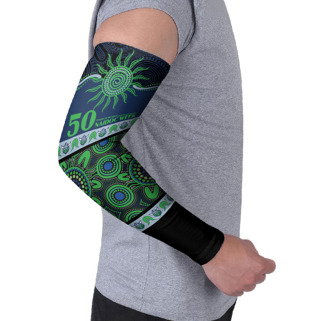 Raiders NAIDOC Week Personalised Arm Sleeves Aboriginal Torres Strait Islanders Vibe