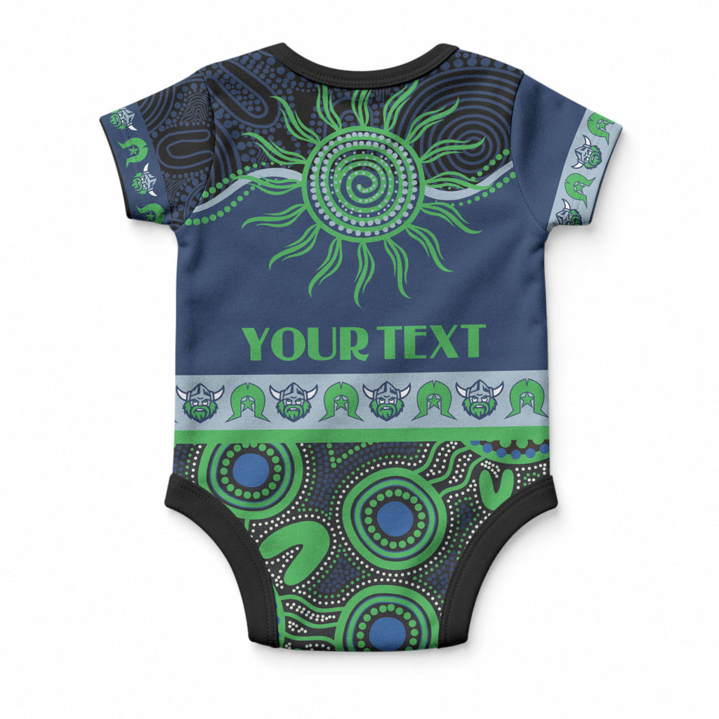 Raiders NAIDOC Week Personalised Baby Onesie Aboriginal Torres Strait Islanders Vibe