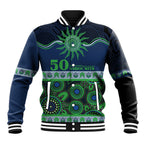 Raiders NAIDOC Week Personalised Baseball Jacket Aboriginal Torres Strait Islanders Vibe