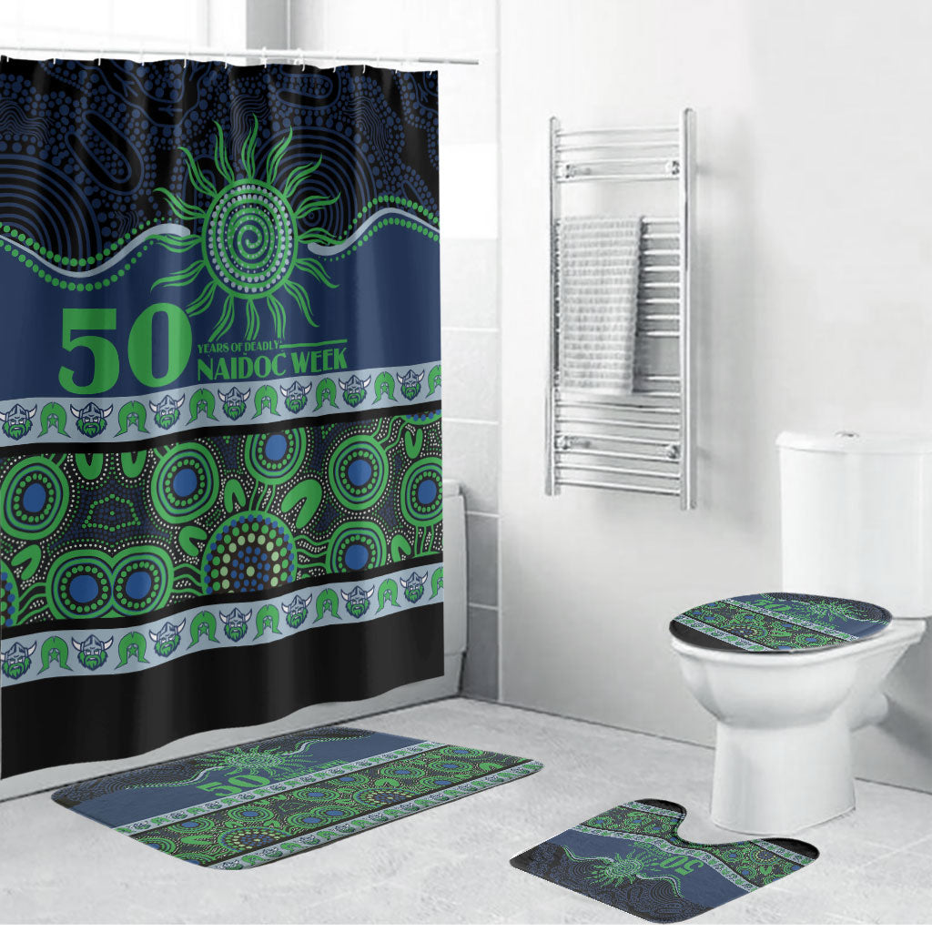 Raiders NAIDOC Week Bathroom Set Aboriginal Torres Strait Islanders Vibe