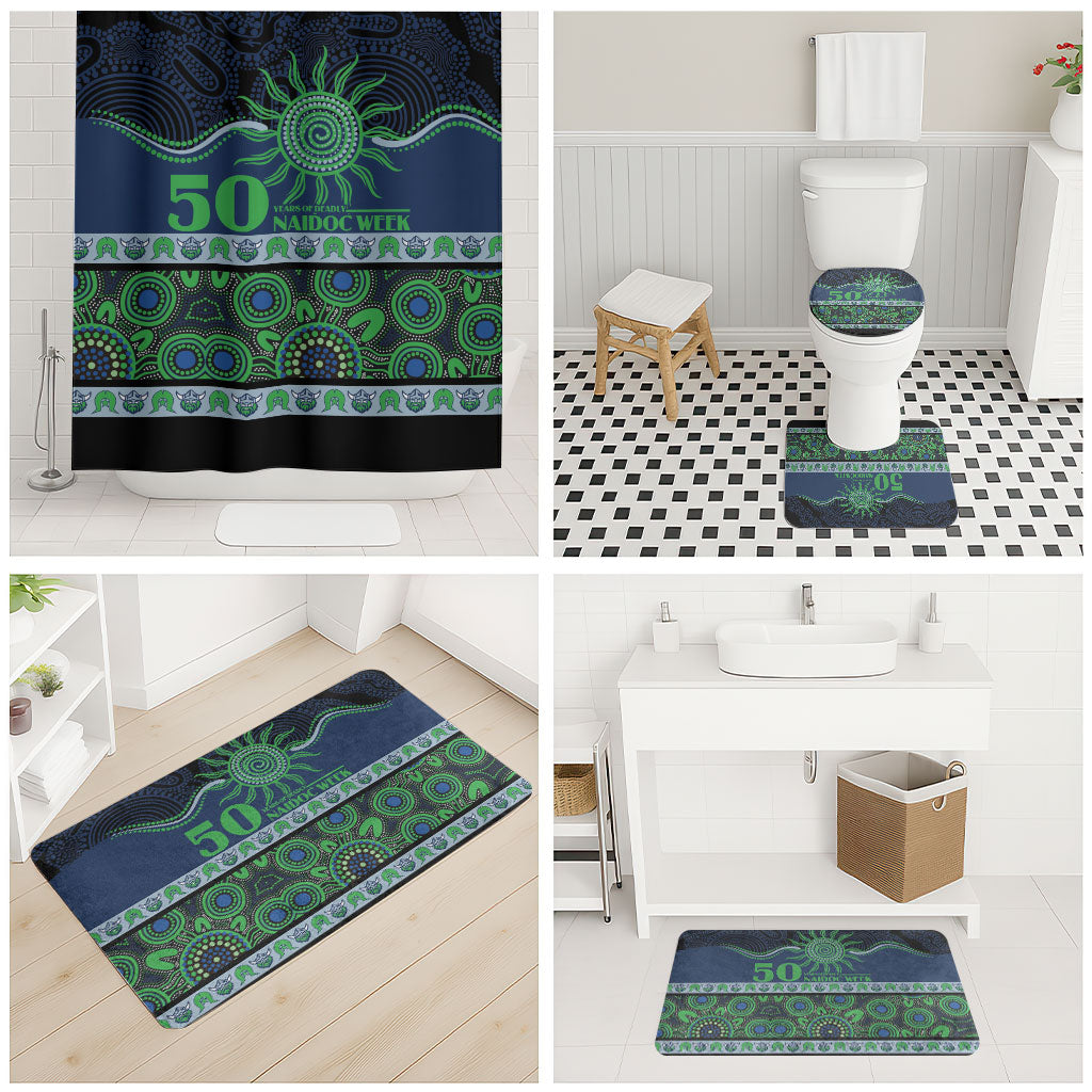 Raiders NAIDOC Week Bathroom Set Aboriginal Torres Strait Islanders Vibe