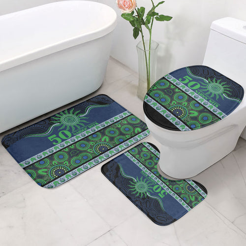Raiders NAIDOC Week Bathroom Set Aboriginal Torres Strait Islanders Vibe