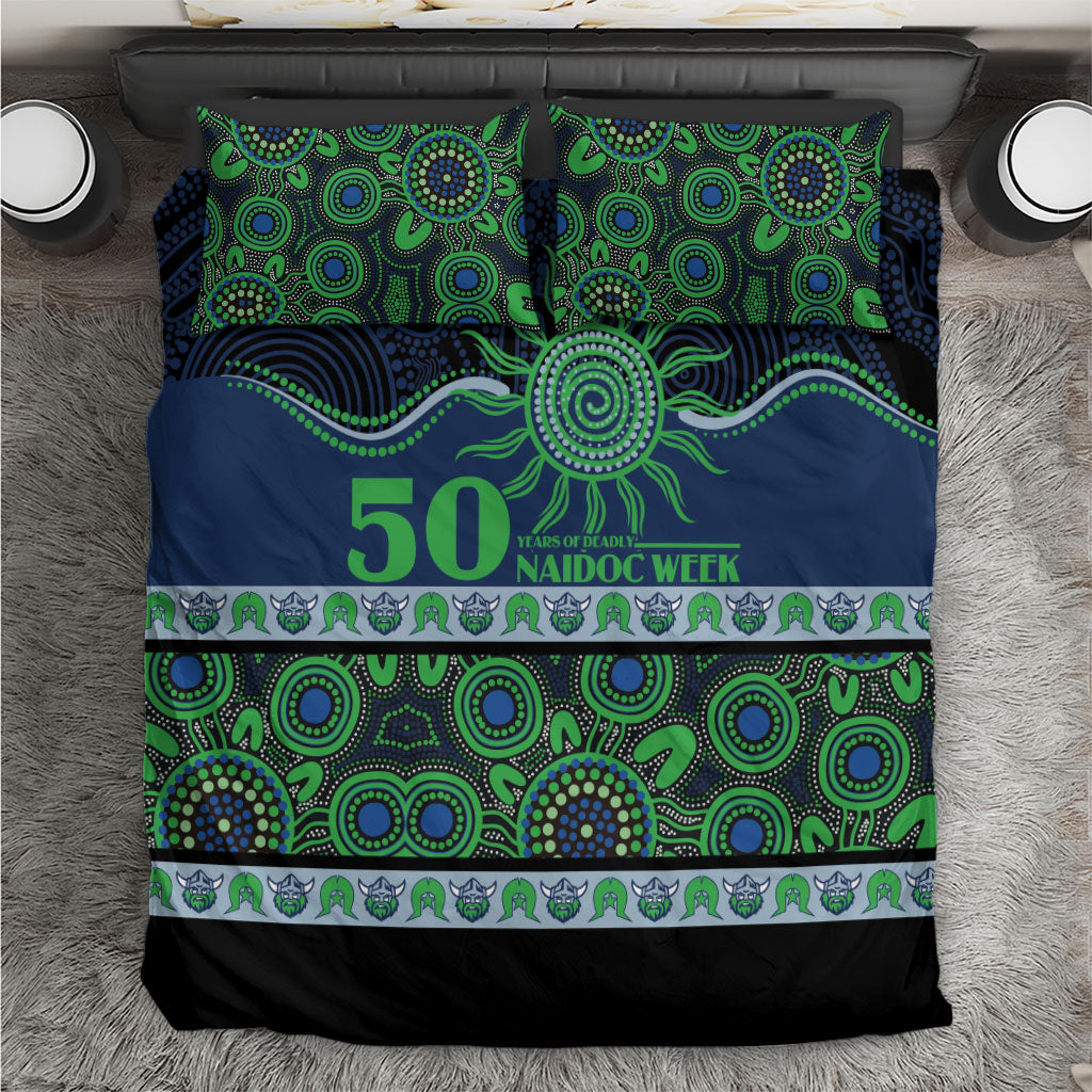 Raiders NAIDOC Week Bedding Set Aboriginal Torres Strait Islanders Vibe