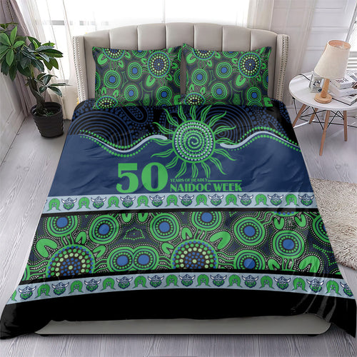 Raiders NAIDOC Week Bedding Set Aboriginal Torres Strait Islanders Vibe