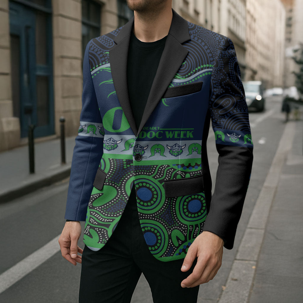 Raiders NAIDOC Week Personalised Blazer Aboriginal Torres Strait Islanders Vibe