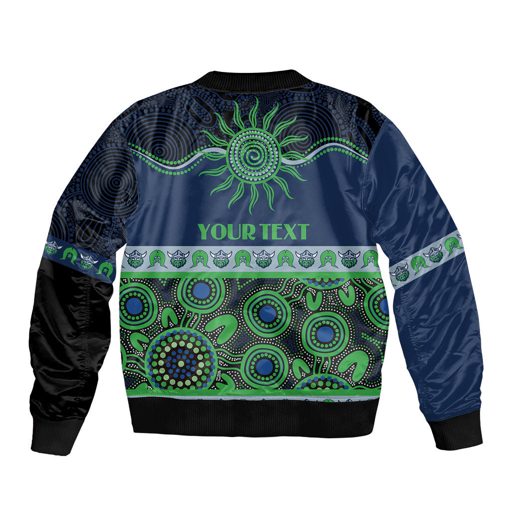 Raiders NAIDOC Week Personalised Bomber Jacket Aboriginal Torres Strait Islanders Vibe