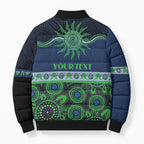 Raiders NAIDOC Week Personalised Bomber Puffer Jacket Aboriginal Torres Strait Islanders Vibe