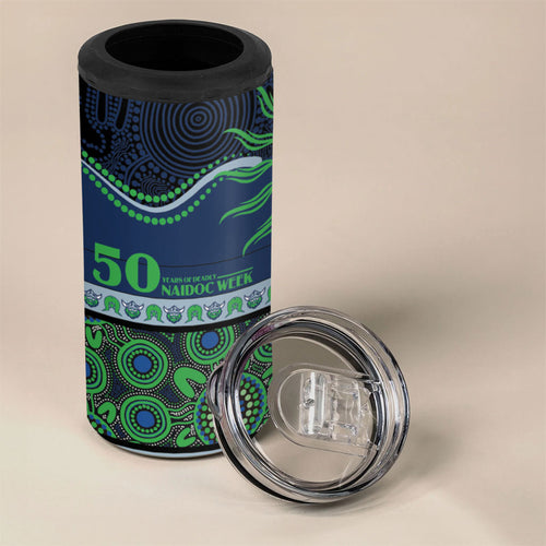 Raiders NAIDOC Week Personalised 4 in 1 Can Cooler Tumbler Aboriginal Torres Strait Islanders Vibe
