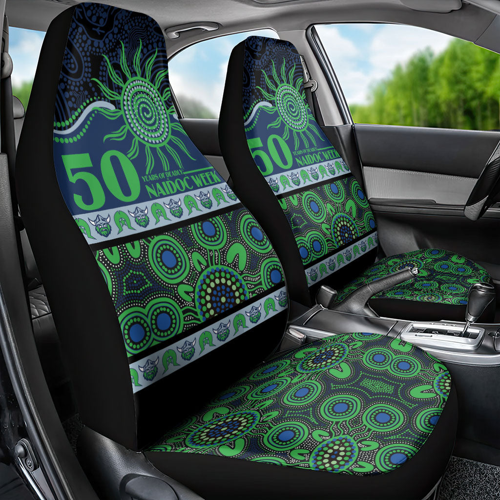 Raiders NAIDOC Week Car Seat Cover Aboriginal Torres Strait Islanders Vibe