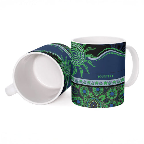Raiders NAIDOC Week Personalised Ceramic Mug Aboriginal Torres Strait Islanders Vibe