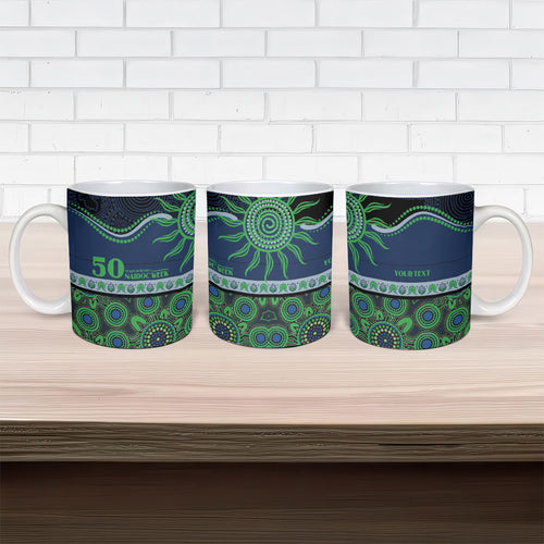 Raiders NAIDOC Week Personalised Ceramic Mug Aboriginal Torres Strait Islanders Vibe