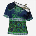 Raiders NAIDOC Week Personalised Cross Shoulder Shirt Aboriginal Torres Strait Islanders Vibe