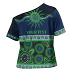 Raiders NAIDOC Week Personalised Cross Shoulder Shirt Aboriginal Torres Strait Islanders Vibe