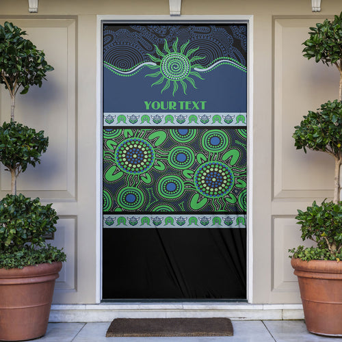 Raiders NAIDOC Week Personalised Door Cover Aboriginal Torres Strait Islanders Vibe