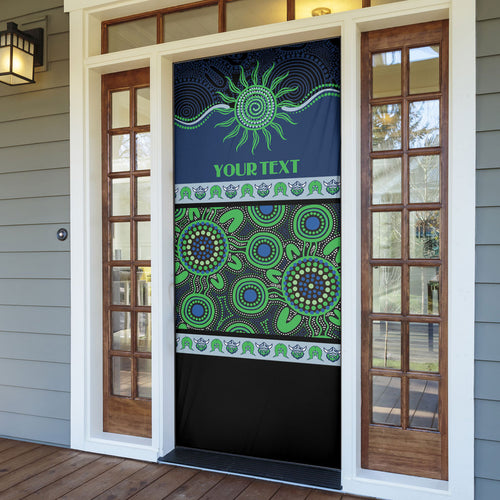 Raiders NAIDOC Week Personalised Door Cover Aboriginal Torres Strait Islanders Vibe