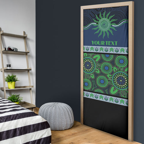 Raiders NAIDOC Week Personalised Door Cover Aboriginal Torres Strait Islanders Vibe