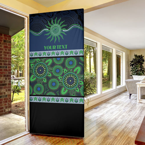 Raiders NAIDOC Week Personalised Door Cover Aboriginal Torres Strait Islanders Vibe