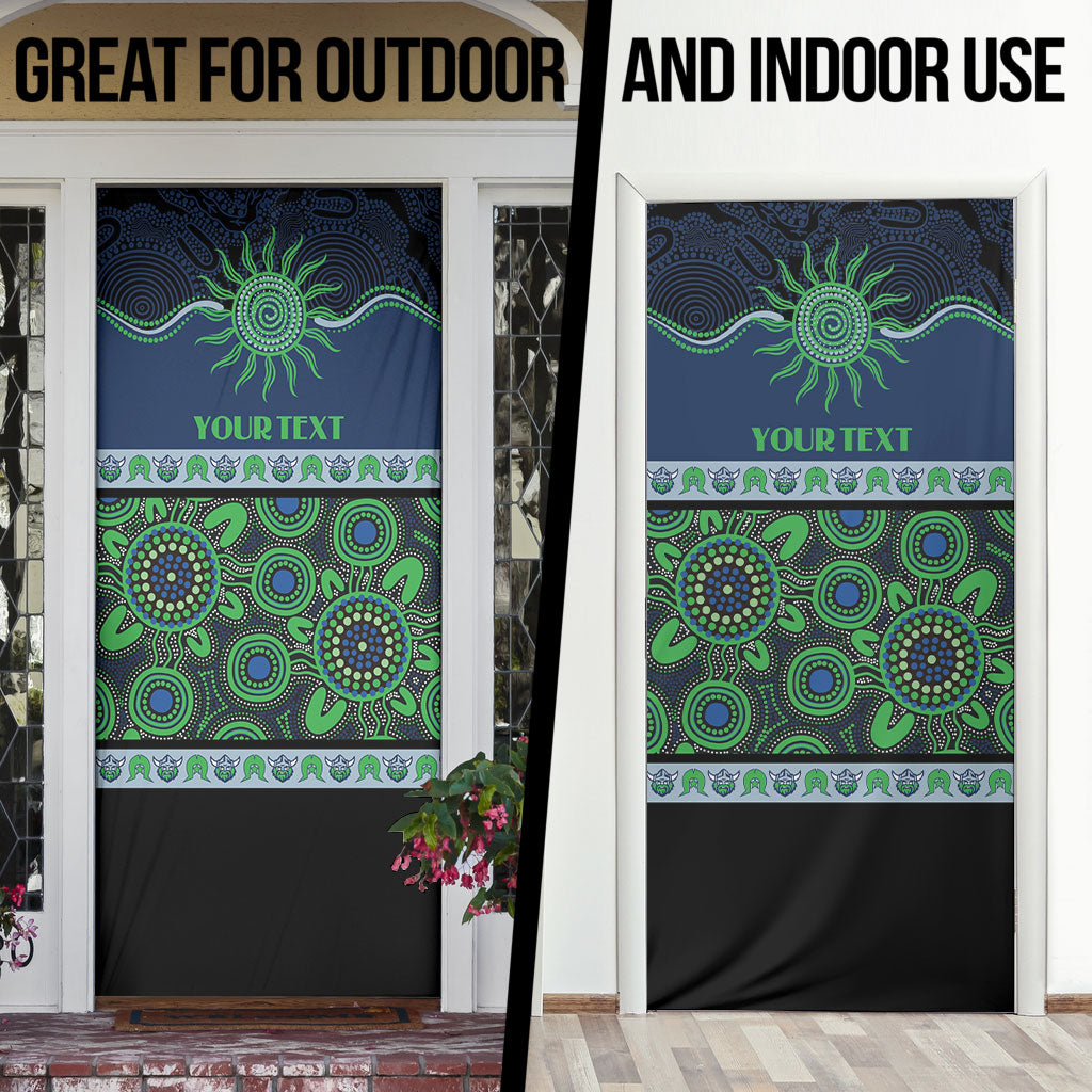 Raiders NAIDOC Week Personalised Door Cover Aboriginal Torres Strait Islanders Vibe