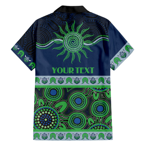 Raiders NAIDOC Week Personalised Family Matching Mermaid Dress and Hawaiian Shirt Aboriginal Torres Strait Islanders Vibe