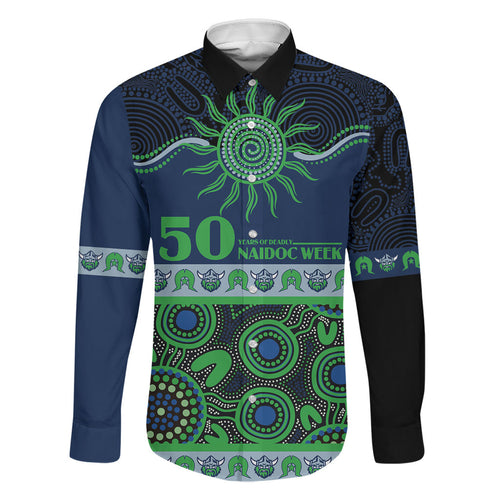 Raiders NAIDOC Week Personalised Family Matching Mermaid Dress and Hawaiian Shirt Aboriginal Torres Strait Islanders Vibe